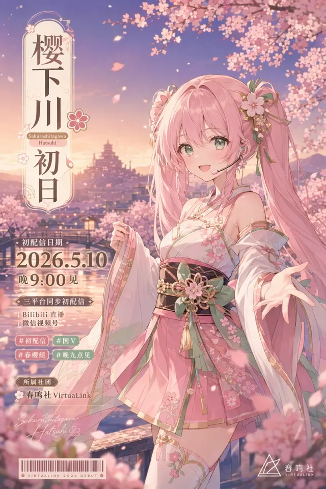 VTuber Debut 个人资料卡
